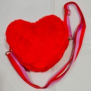 Bath & Body Works Red Heart Crossbody Bag By Emily In Paris